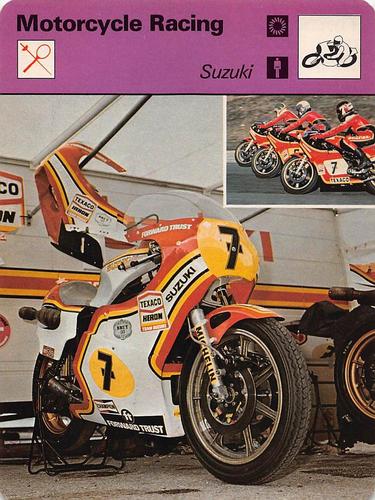 1977-79 Sportscaster Series 79 #79-17 Suzuki Front