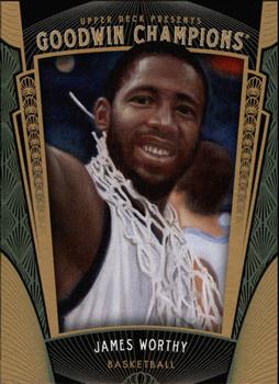 2015 Upper Deck Goodwin Champions #58 James Worthy Front
