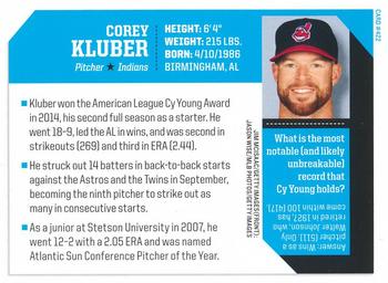 2015 Sports Illustrated for Kids #422 Corey Kluber Back