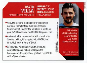 2015 Sports Illustrated for Kids #469 David Villa Back