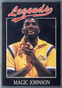1991 Legends Sports Memorabilia #5 Magic Johnson Front