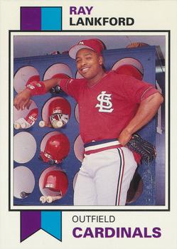 1993 SCD Sports Card Pocket Price Guide #46 Ray Lankford Front