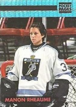 1992-94 Pocket Pages Cards #53 Manon Rheaume Front