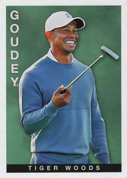 2015 Upper Deck Goodwin Champions - Goudey #1 Tiger Woods Front
