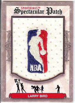 2012 Sportkings Series E - Spectacular Patch #SP-110 Larry Bird Front