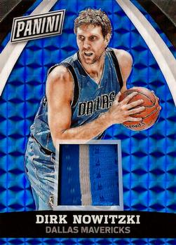 2015 Panini The National VIP - Blue Wave #5 Dirk Nowitzki Front