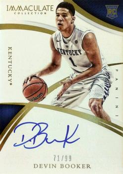 2015 Panini Immaculate Collection Collegiate #354 Devin Booker Front