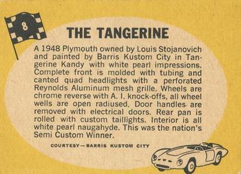 1968 Topps Milton Bradley Win-A-Card #8 The Tangerine Back