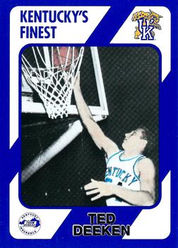 1989-90 Collegiate Collection Kentucky Wildcats #18 Ted Deekin Front