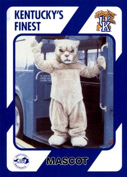 1989-90 Collegiate Collection Kentucky Wildcats #46 Mascot Front