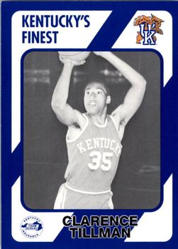 1989-90 Collegiate Collection Kentucky Wildcats #239 Clarence Tillman Front