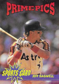 1992 The Sports Card Review & Value Line Prime Pics #2 Jeff Bagwell Front