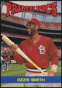 1992 The Sports Card Review & Value Line Prime Pics #59 Ozzie Smith Front
