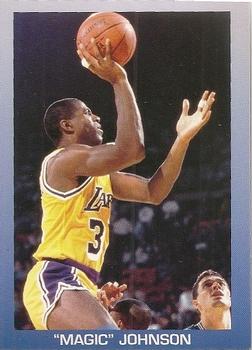 1989-90 All-Sports Superstars Series 1-4 (unlicensed) #NNO Magic Johnson Front