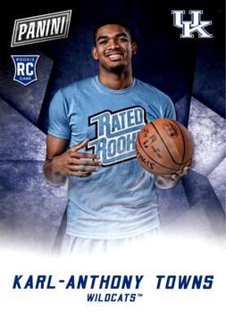 2015 Panini Black Friday - Rated Rookie #7 Karl-Anthony Towns Front