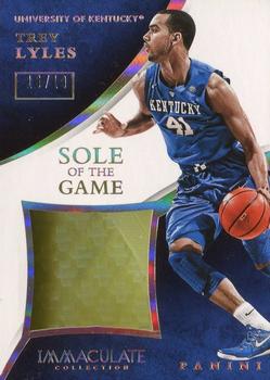 2015 Panini Immaculate Collection Collegiate - Collegiate Sole of the Game #12 Trey Lyles Front