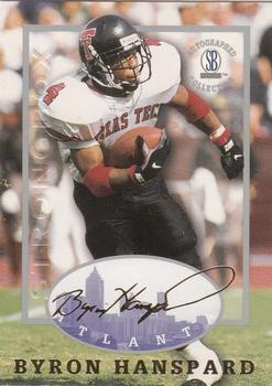 1997-98 Score Board Autographed Collection - Strongbox #42 Byron Hanspard Front