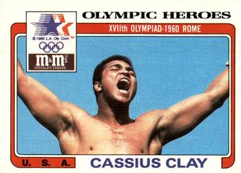 1983-84 Topps M&M's Olympic Heroes #7 Cassius Clay Front