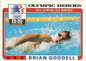 1983-84 Topps M&M's Olympic Heroes #18 Brian Goodell Front