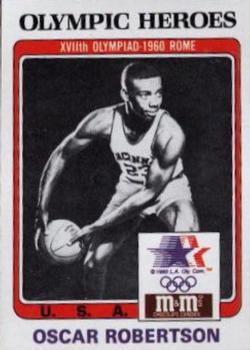 1983-84 Topps M&M's Olympic Heroes #33 Oscar Robertson Front