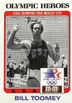 1983-84 Topps M&M's Olympic Heroes #40 Bill Toomey Front