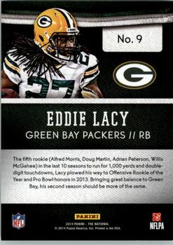 2014 Panini The National Convention #9 Eddie Lacy Back