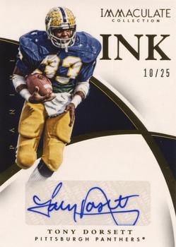 2015 Panini Immaculate Collection Collegiate - Immaculate INK #96 Tony Dorsett Front