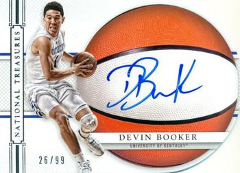 2015 Panini National Treasures Collegiate - Basketball Signature Die Cuts #11 Devin Booker Front