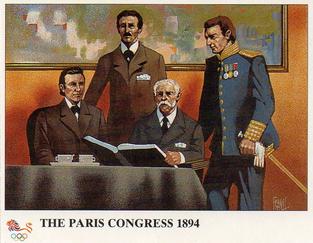 1996 Imperial Publishing Ltd The History of The Olympic Games #5 The Paris Congress 1894 Front