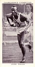 1939 Churchman's Kings of Speed #45 Jesse Owens Front