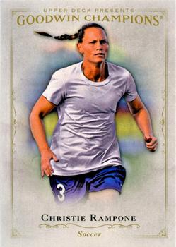 2016 Upper Deck Goodwin Champions #19 Christie Rampone Front