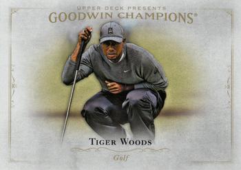 2016 Upper Deck Goodwin Champions #53 Tiger Woods Front