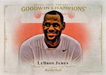 2016 Upper Deck Goodwin Champions #54 LeBron James Front