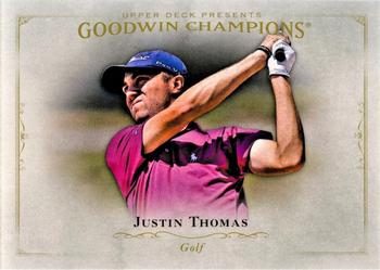 2016 Upper Deck Goodwin Champions #68 Justin Thomas Front
