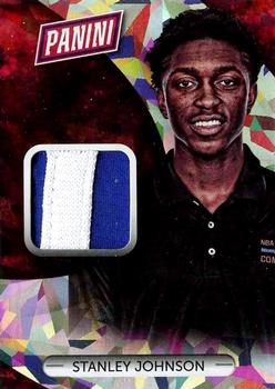 2015 Panini The National - NBA Draft Combine Materials Cracked Ice #2 Stanley Johnson Front