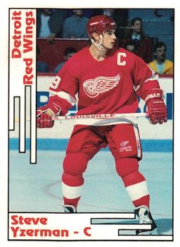 1992 SCD Football, Basketball & Hockey Collector Pocket Price Guide #22 Steve Yzerman Front