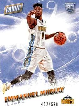 2016 Panini Father's Day #60 Emmanuel Mudiay Front