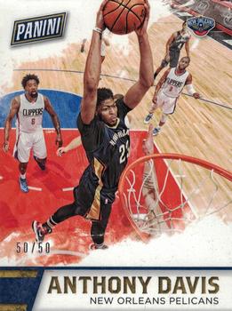 2016 Panini Father's Day - Thick #22 Anthony Davis Front