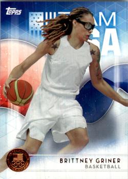 2016 Topps U.S. Olympic & Paralympic Team Hopefuls - Bronze #3 Brittney Griner Front