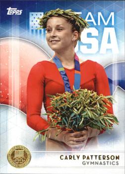 2016 Topps U.S. Olympic & Paralympic Team Hopefuls - Gold #65 Carly Patterson Front