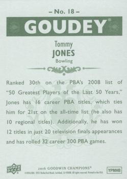 2016 Upper Deck Goodwin Champions - Goudey #18 Tommy Jones Back