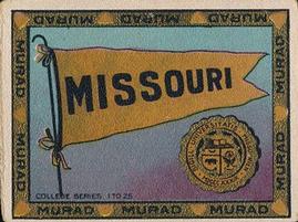 1909-12 Murad Cigarettes (T51) #NNO Missouri Front