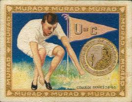 1909-12 Murad Cigarettes (T51) #NNO University of Colorado Front