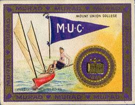 1909-12 Murad Cigarettes (T51) #NNO Mount Union Front