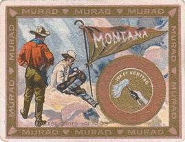 1909-12 Murad Cigarettes (T51) #NNO Montana Front