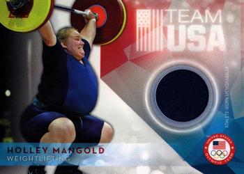 2016 Topps U.S. Olympic & Paralympic Team Hopefuls - Relics #USOTR-HMA Holley Mangold Front