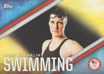 2016 Topps U.S. Olympic & Paralympic Team Hopefuls - Olympic Disciplines #OD-11 Missy Franklin Front