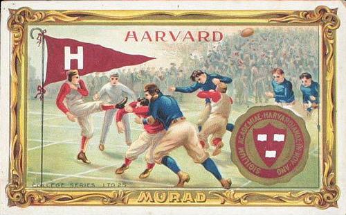 1910 Murad Cigarettes Cabinets (T6) #8 Harvard Front