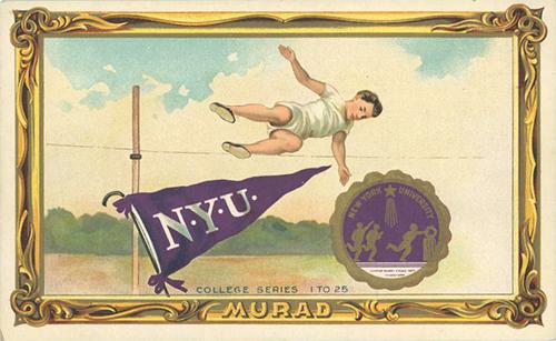 1910 Murad Cigarettes Cabinets (T6) #9 New York University Front