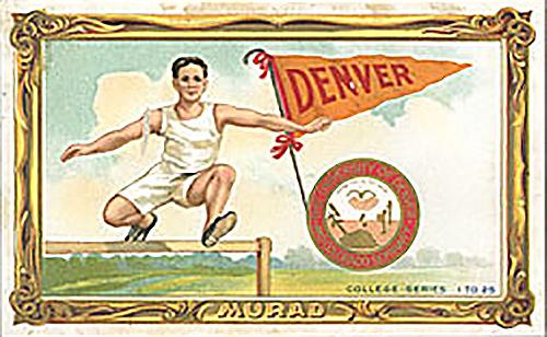 1910 Murad Cigarettes Cabinets (T6) #22 Denver Front